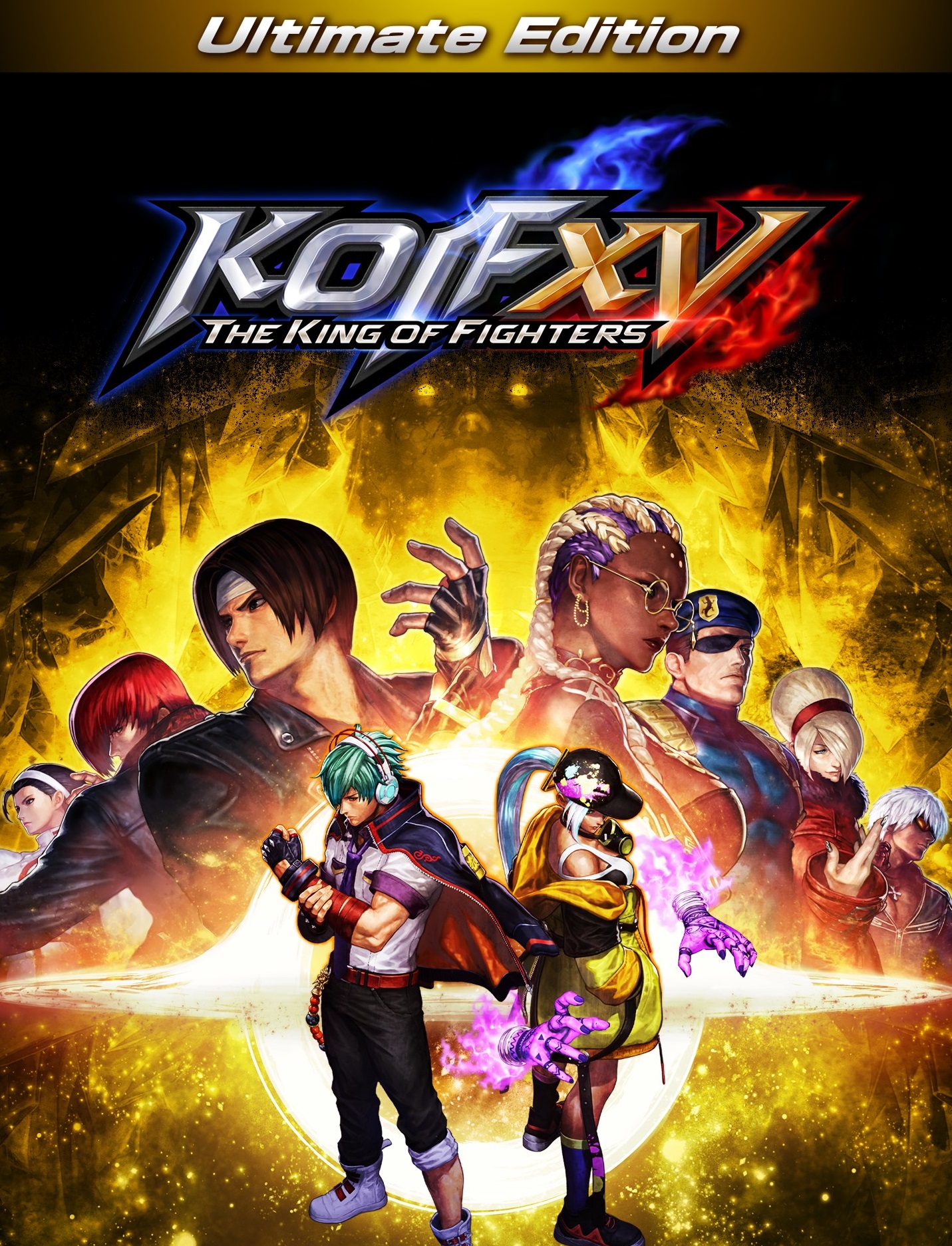 Capa de THE KING OF FIGHTERS XV Ultimate Edition