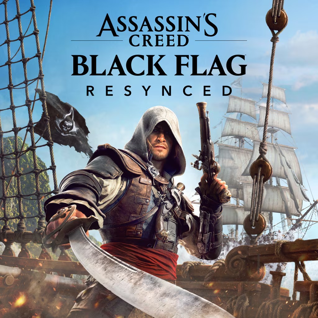Capa de Assassin's Creed Black Flag Resynced